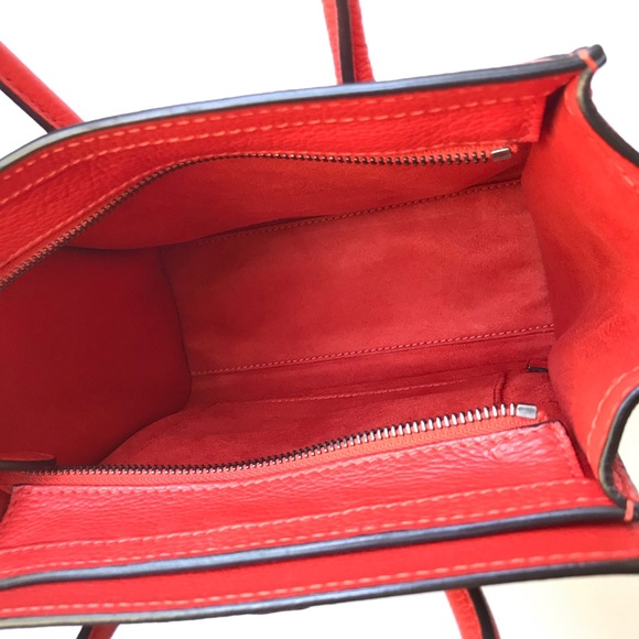 SOLD Celine nano luggage in grainy leather - Picture 8 of 8